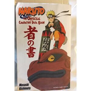 Naruto: The Official Character Data‎ Book Masashi Kishimoto